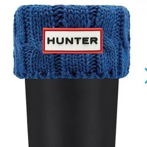Hunter Blue Women's RainBoot Cuff